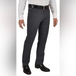 English Laundry Men’s Slightly textured 5 Pocket pant Gray